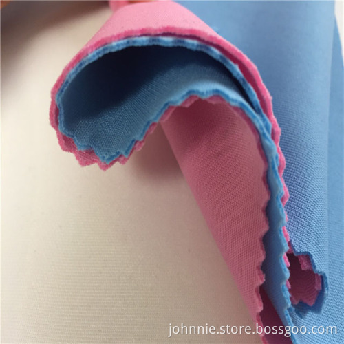 Coat Underwear Thick Scuba Polyester Double Face Fabric